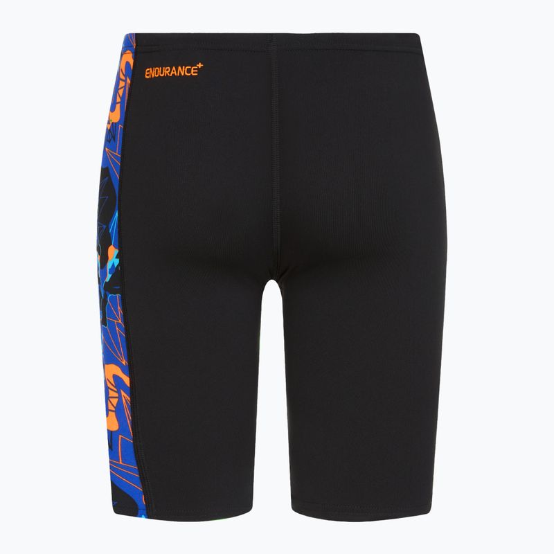 Pánské plavky Speedo Allover Panel V3 Jammer black 2