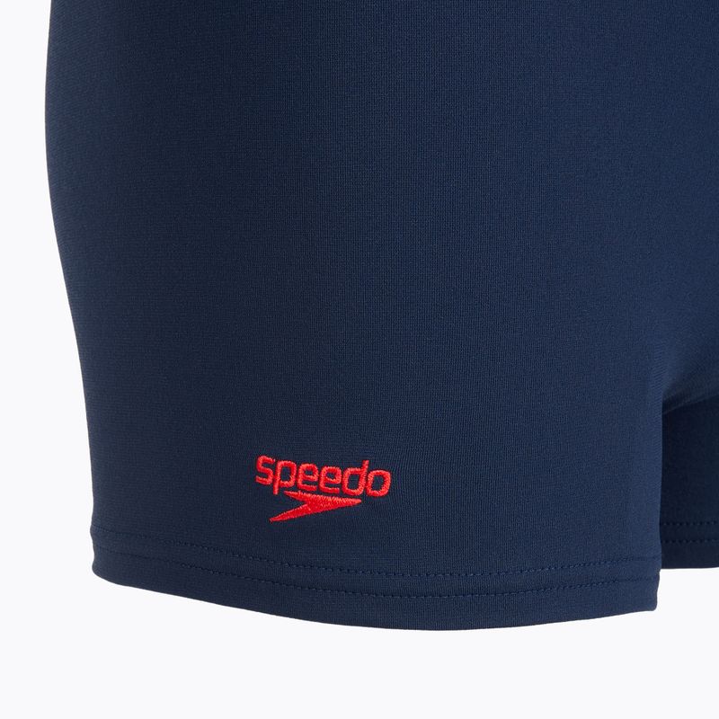 Dětské plavky Speedo Essential Placement Allover Trunks blue/red 3