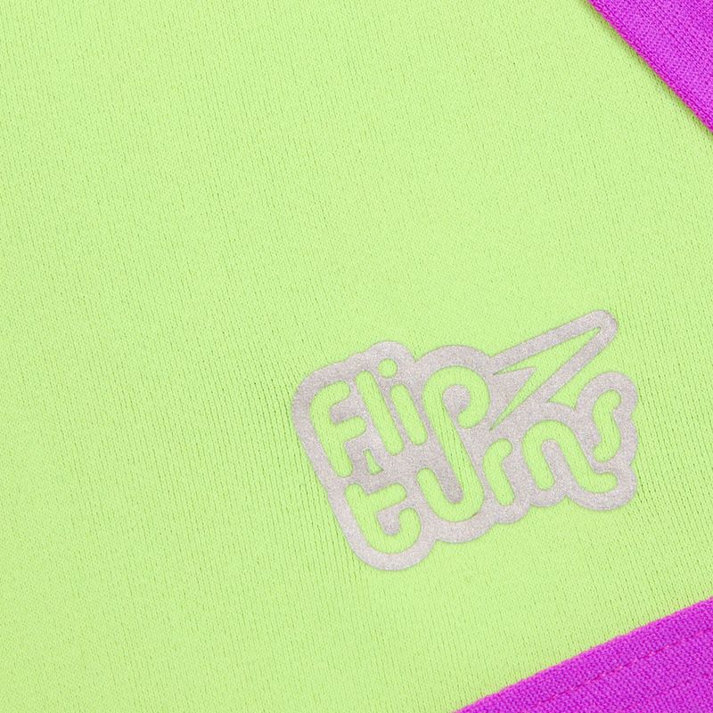 Horní díl plavek Speedo Neon Freestyler Top green/pink 3
