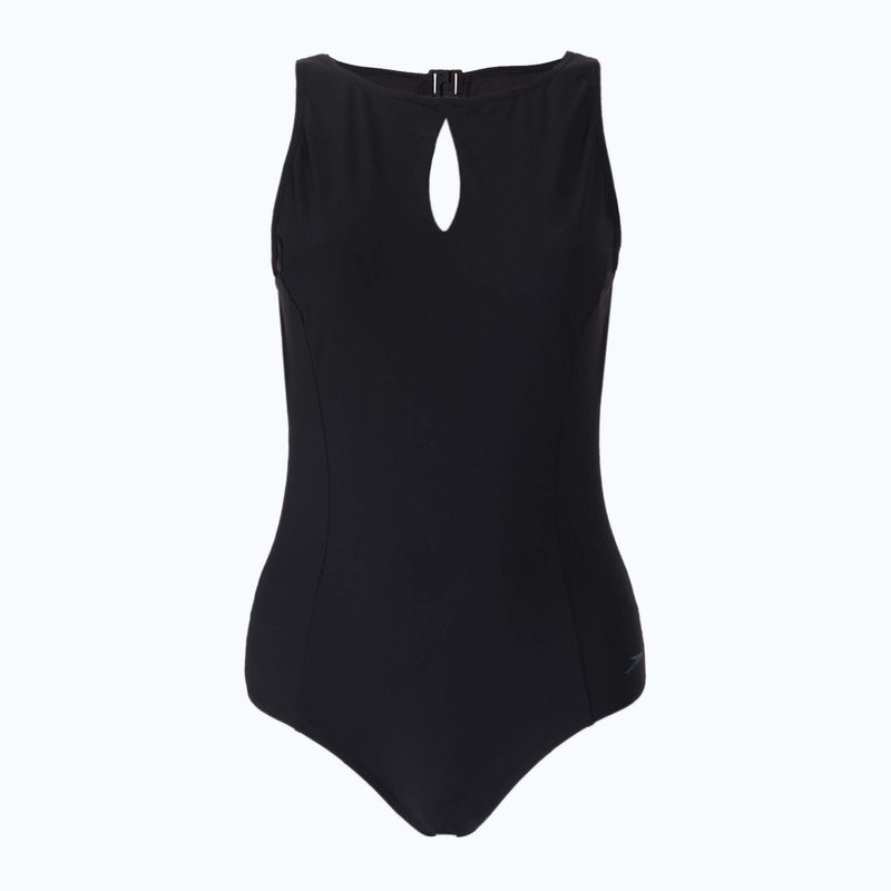 Speedo Vivashine 1P dámské jednodílné plavky černé 8-11821