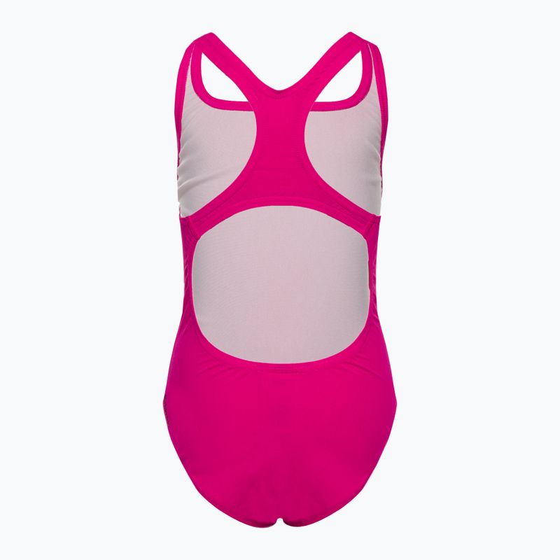 Speedo Essential Endurance+ Medalist pink 12516B495 dětské jednodílné plavky 2