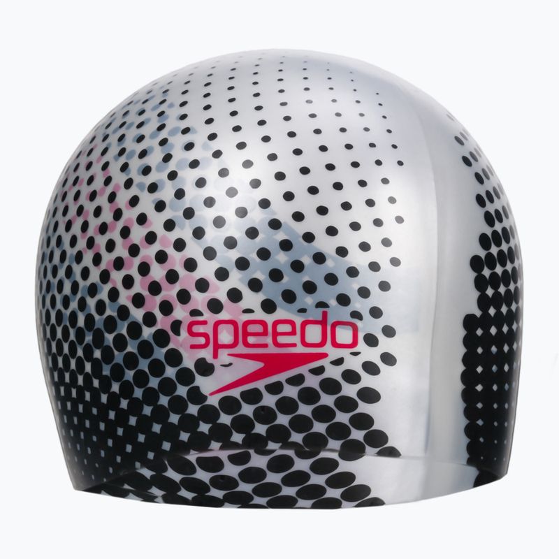 Speedo Oboustranná plavecká čepice Moud grey 68-09337D668