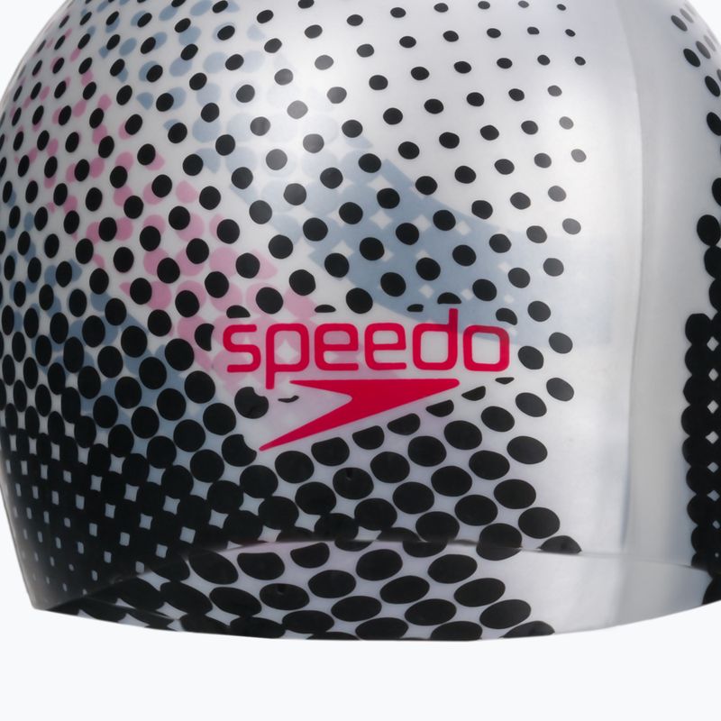 Speedo Oboustranná plavecká čepice Moud grey 68-09337D668 2