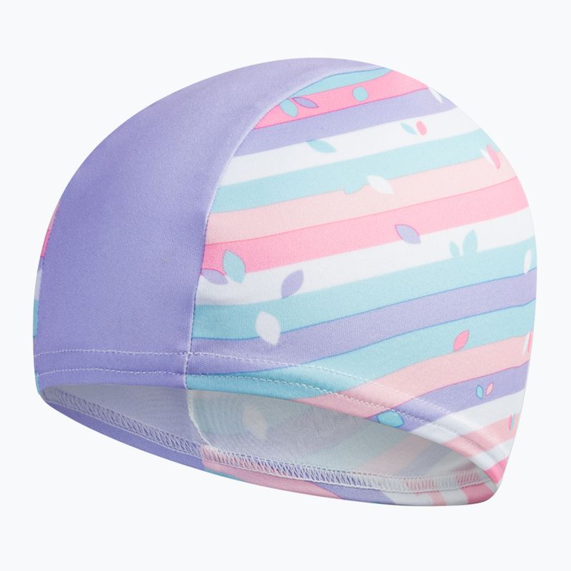Speedo Fialová dětská čepice s potiskem 68-12241D681 3