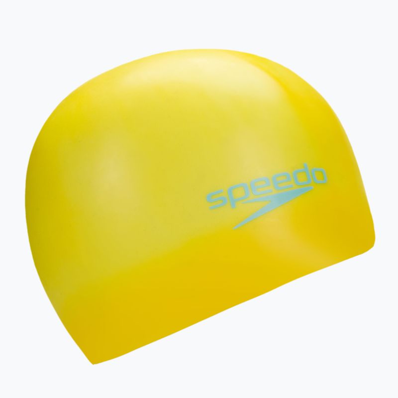 Dětská plavecká čepice Speedo Plain Moulded Silicone žlutá 68-70990D693