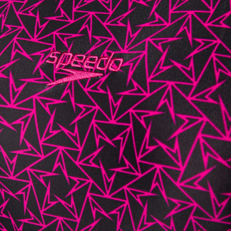 Speedo Boomstar Dámské jednodílné plavky Allover Muscleback Black Pink 68-12299B344 3