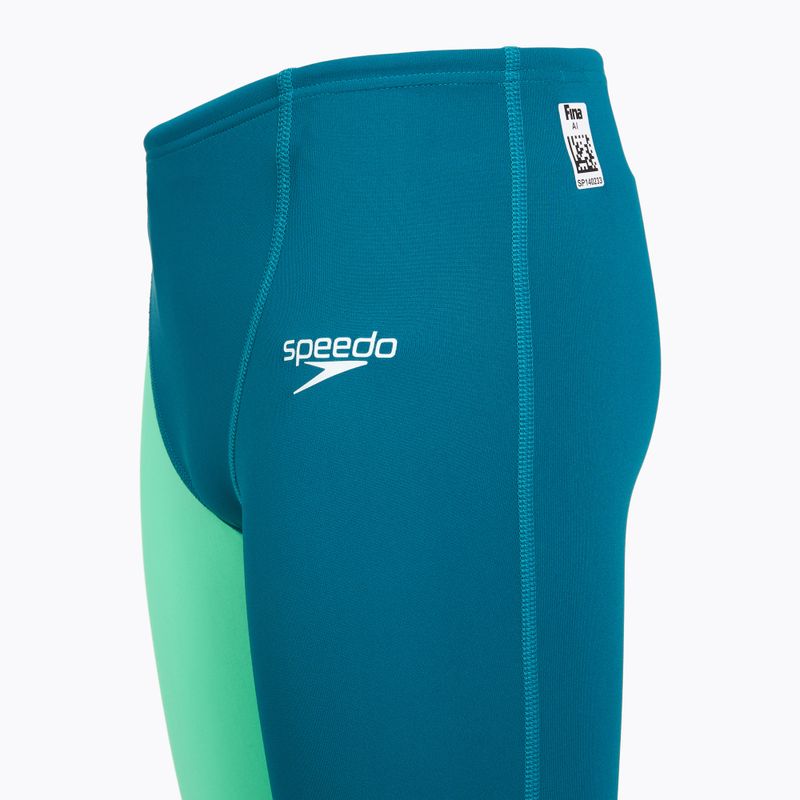 Dětské plavecké jammery Speedo Endurance+ High Waist Jammer blue/green 3