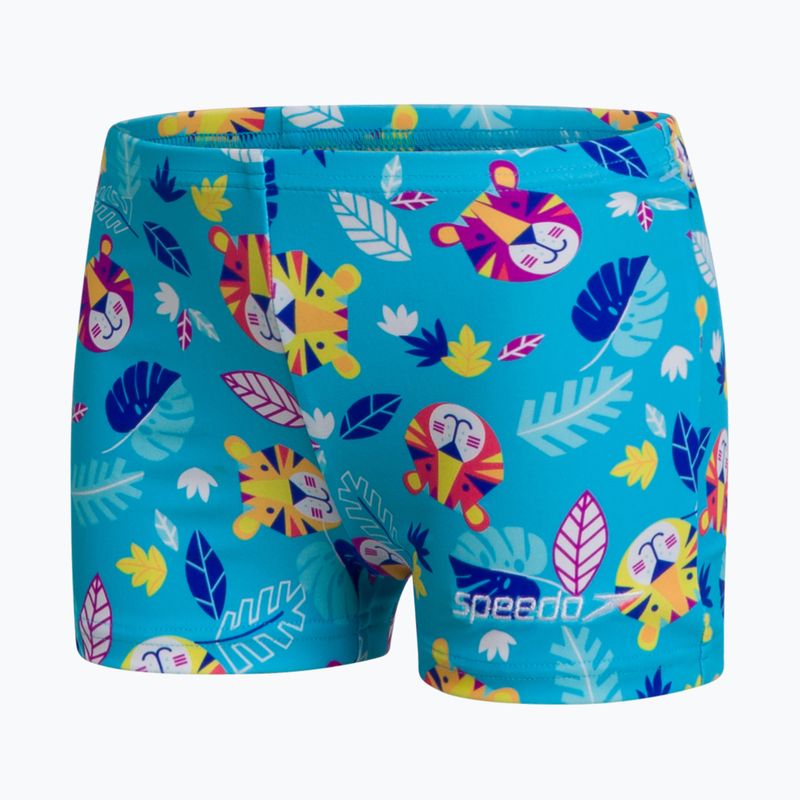 Speedo Allover Digital Aquashort dětské plavky modré 68-05394D847 4