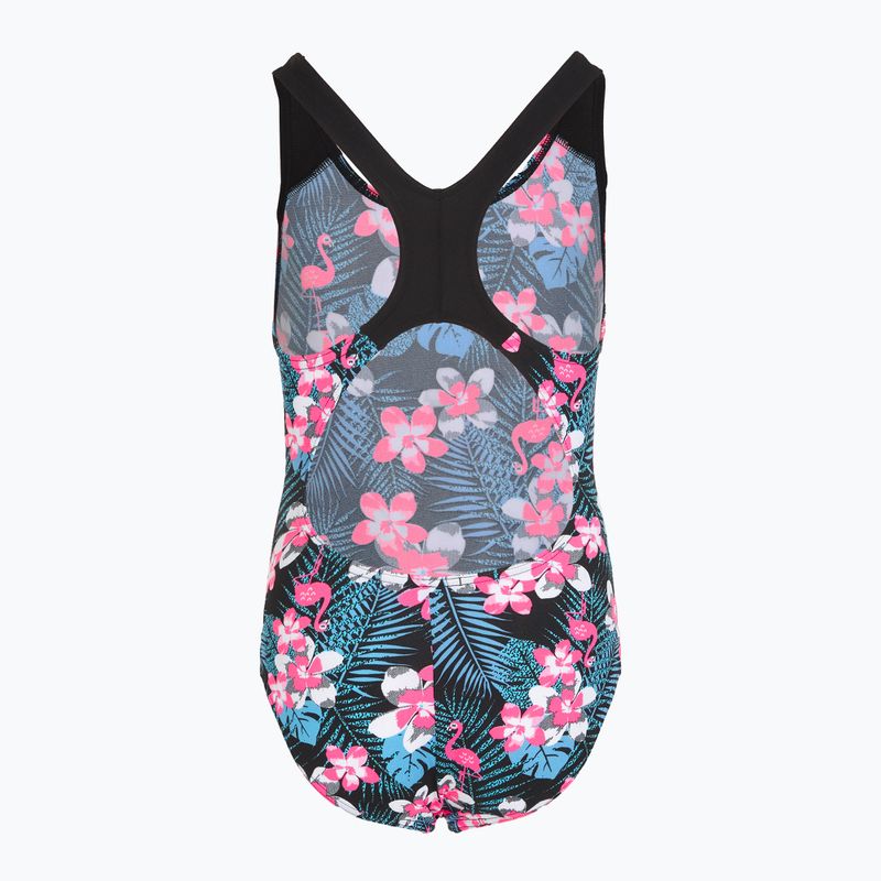 Dětské jednodílné plavky Speedo Allover Splashback blue/pink 2