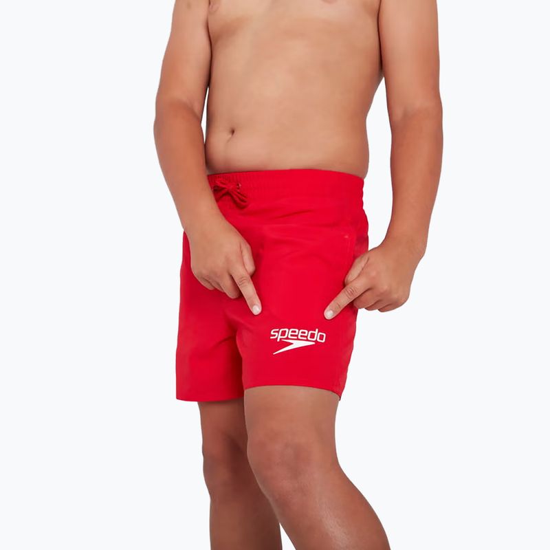Speedo Essential 13' dětské plavky červené 68-124126446 5