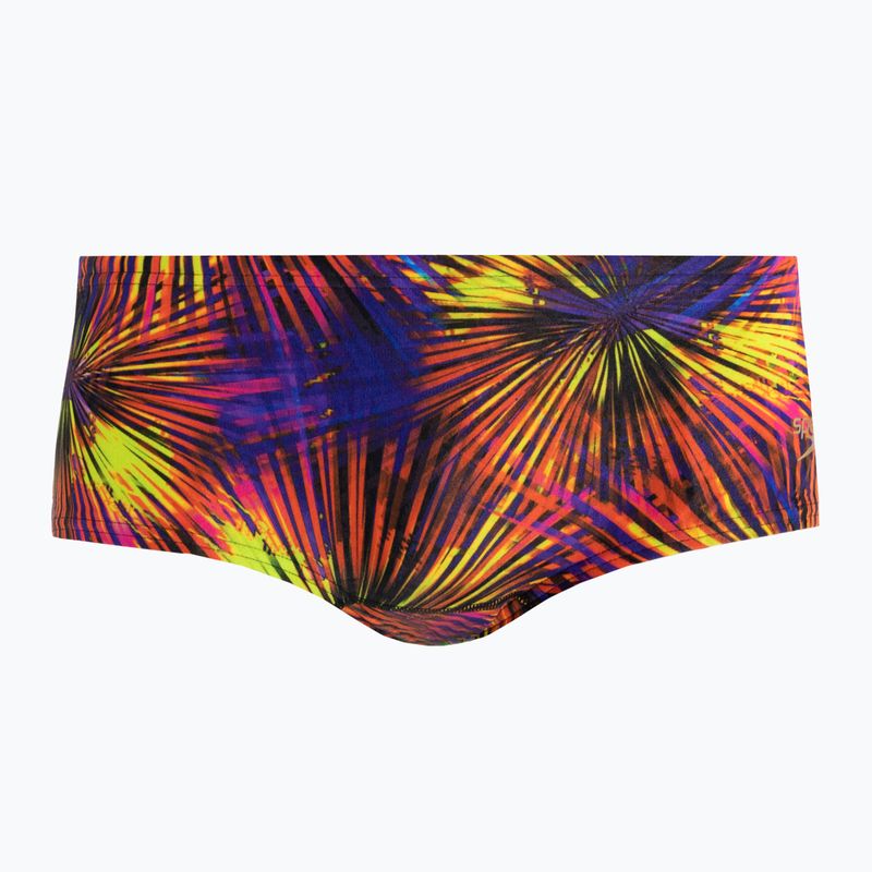 Pánské plavky Speedo Allover 14cm Brief černé 68-02587F336