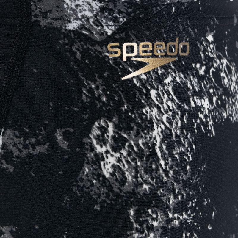Pánské šortky Speedo Allover V-Cut Aquqshort black/grey 68-09734F330 3