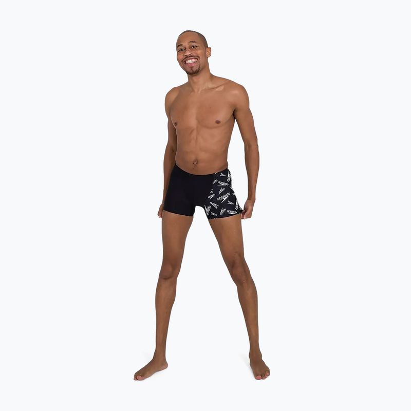 Pánské šortky Speedo Allover V-Cut Aquqshort black 68-09734F392 5