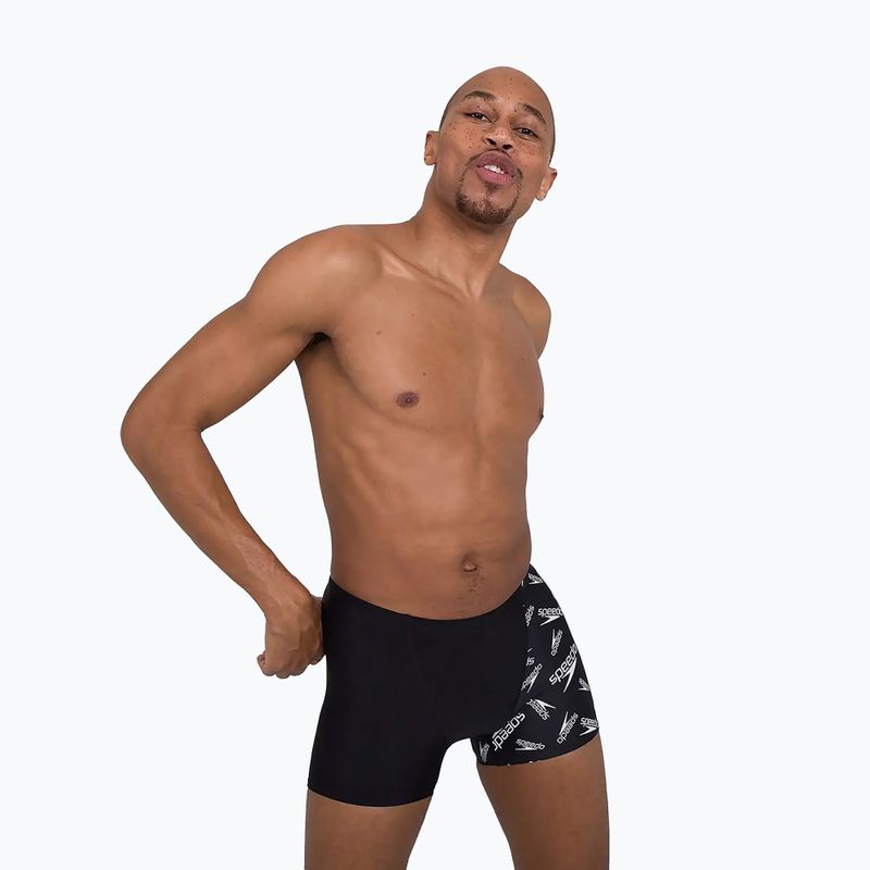 Pánské šortky Speedo Allover V-Cut Aquqshort black 68-09734F392 6