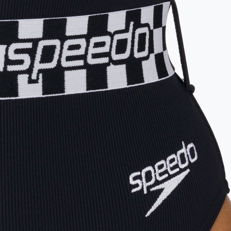 Dámské jednodílné plavky Speedo Belted Deep U-Back black 23630001 4