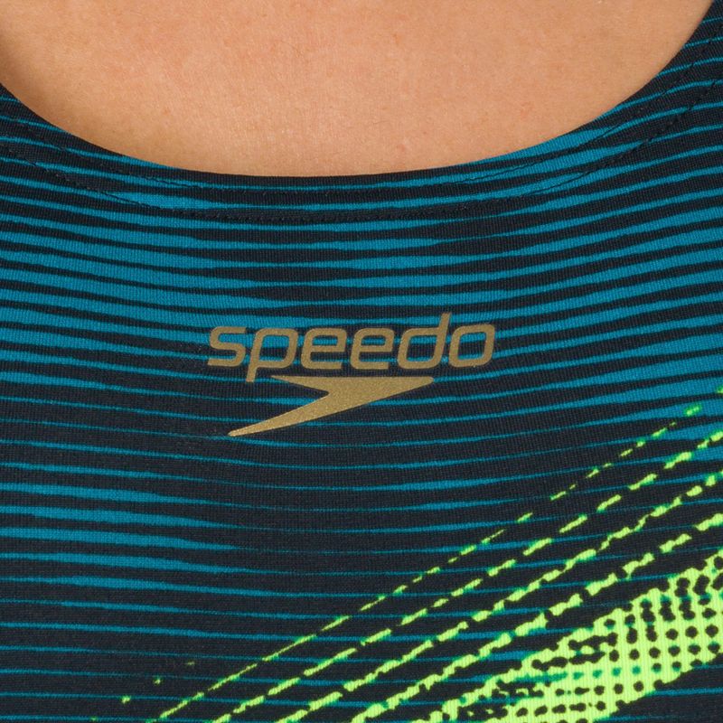 Dámské jednodílné plavky Speedo Panel Recordbreaker black/blue 09015F353 6