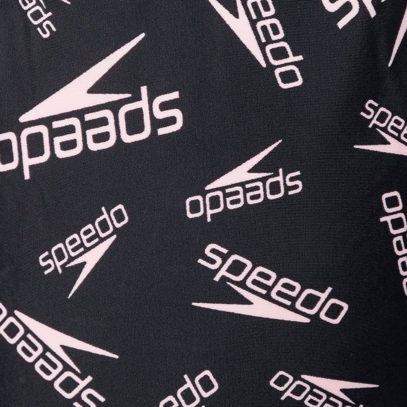 Speedo Dětské dvoudílné plavky Tankini s potiskem a vázáním černé 68-12380F390 3