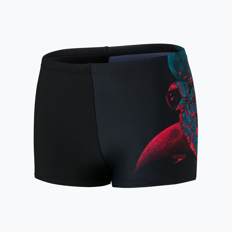 Speedo Placement Digital Aquashort dětské plavky černé 68-33162F308 5