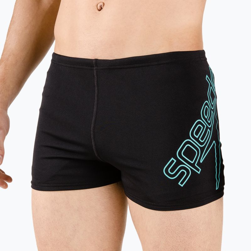 Speedo Boom Logo Placement pánské plavky černé 68-12147F888