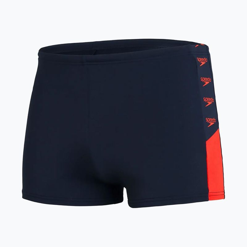 Pánské plavky Speedo Boom Logo Splice navy blue 12824F889 5