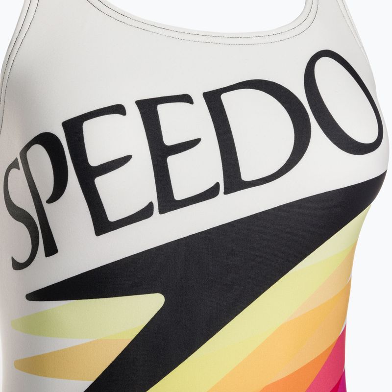 Speedo Retro Placement Medalist dámské jednodílné plavky bílé 68-12199G072 8