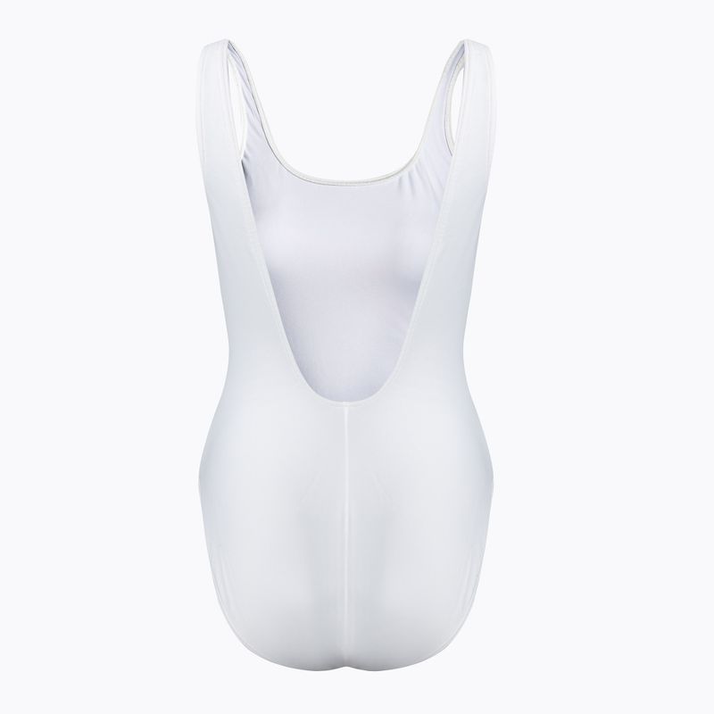 Dámské jednodílné plavky Speedo Deep U-BK Hi Leg PT AF white 8-12369 2