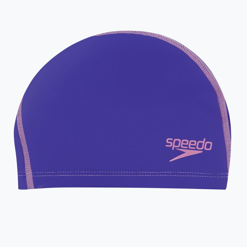 Speedo Dlouhé vlasy Pace Junior dětská čepice fialová 8-12808F949 5