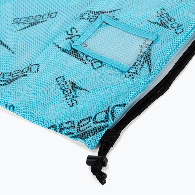 Síťovaná taška Speedo s potiskem modrá 8-12813 2