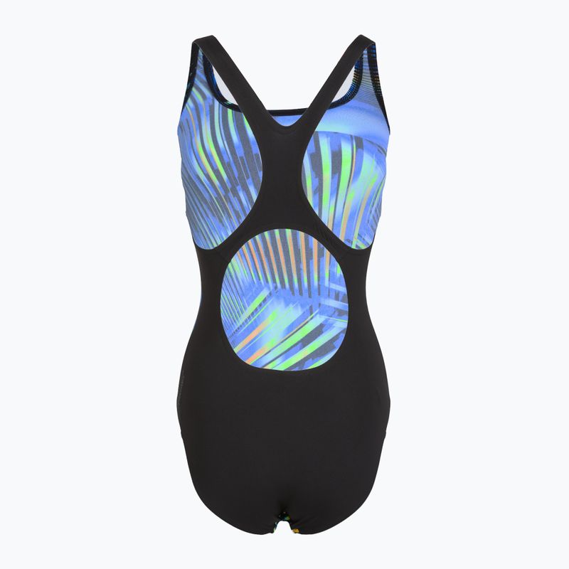 Dámské jednodílné plavky Speedo Printed Medalist black/blue 2