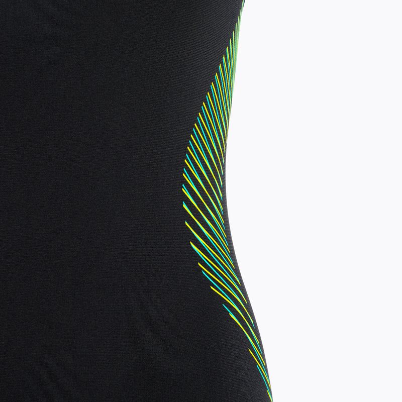 Speedo Placement Muscleback dámské jednodílné plavky černé 68-08694 3
