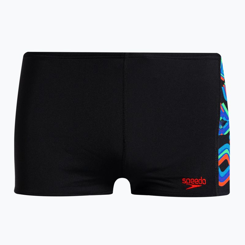 Dětské plavky Speedo Digi Allover Panel černé 68-09530G685
