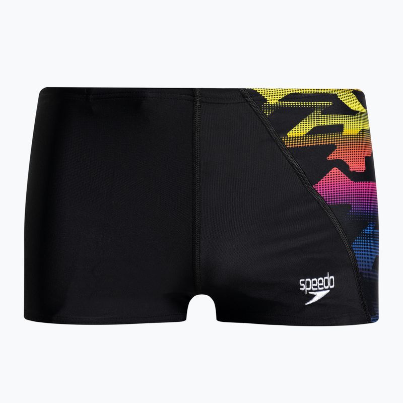 Speedo Digital Panel dětské plavky černé 68-11732G741