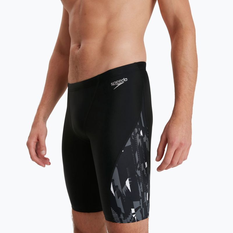 Pánské plavky Speedo Allover V-Cut černé 68-113679177 2