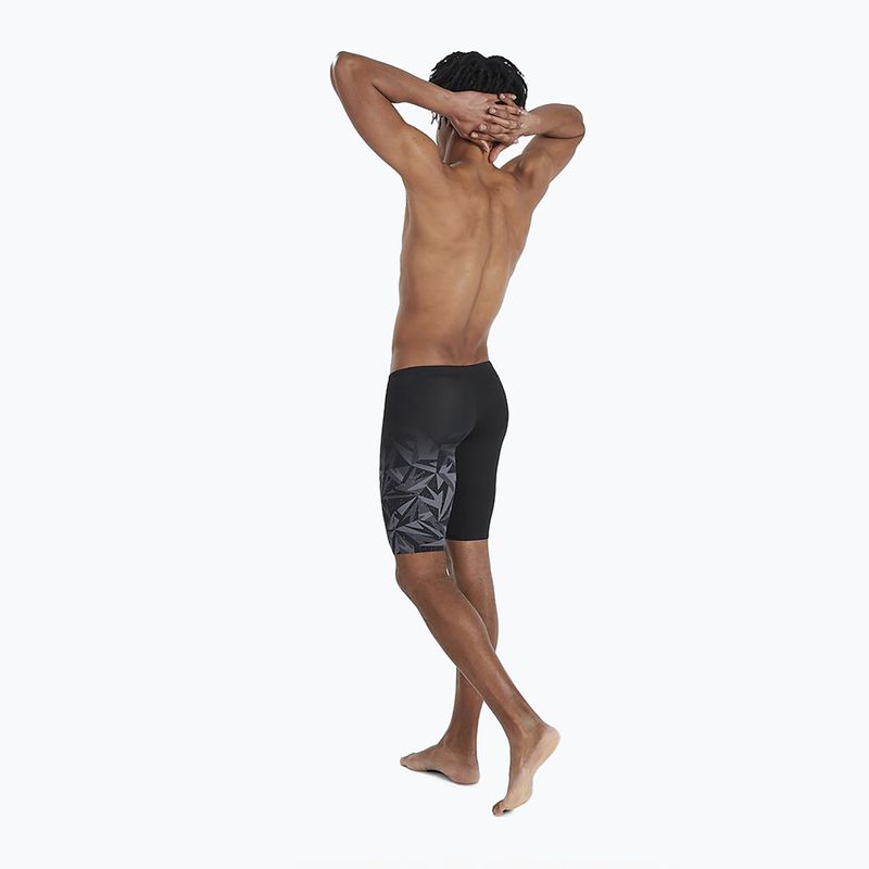 Pánské plavecké džíny Speedo Hyper Boom Placement V-Cut černé 68-09735 7