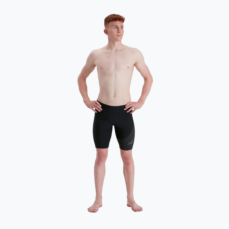 Pánské plavky Speedo Medley Logo Swim Jammer black 8-11355G692 5