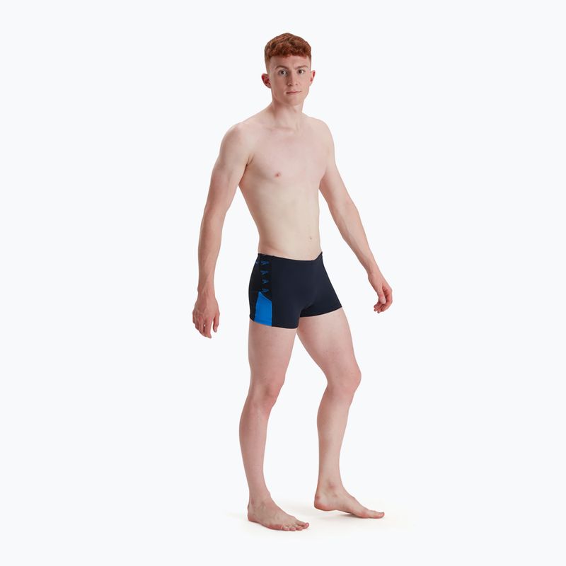 Pánské plavecké boxerky Speedo Boom Logo Splice navy blue 68-12823 4