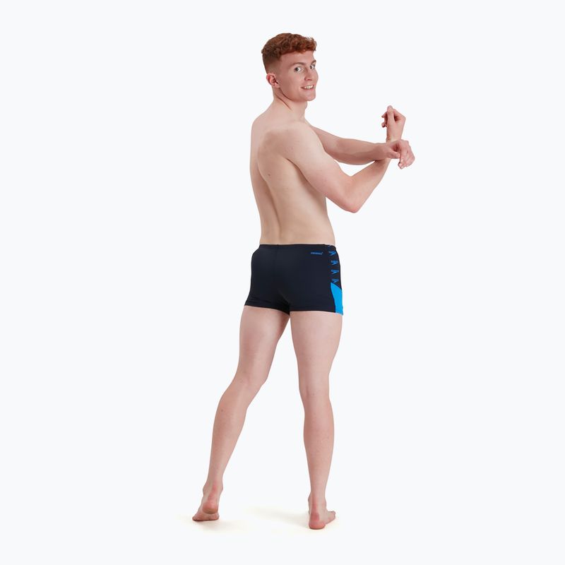 Pánské plavecké boxerky Speedo Boom Logo Splice navy blue 68-12823 5