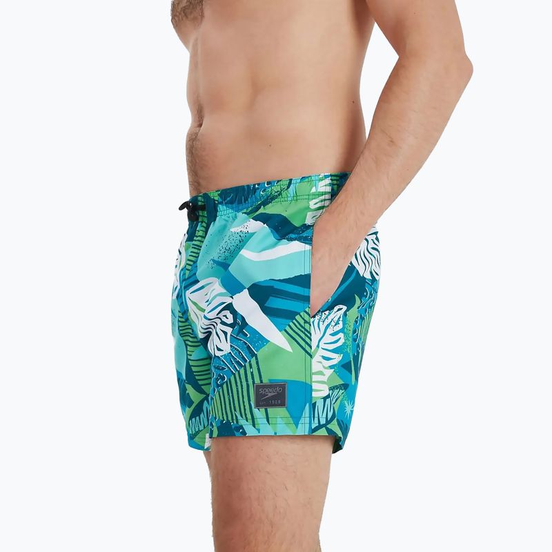 Pánské volnočasové šortky Speedo s potiskem 14' barevné 68-13454G663 2