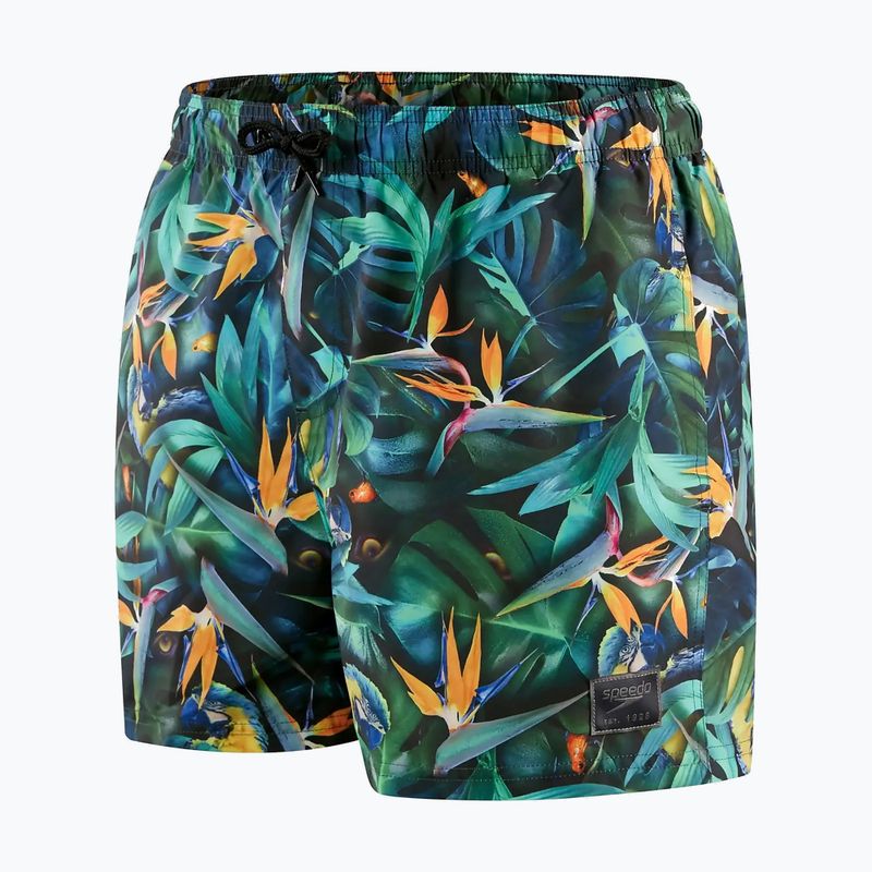 Pánské plavecké šortky Speedo Digital Printed Leisure 14' zelené 68-13454G676