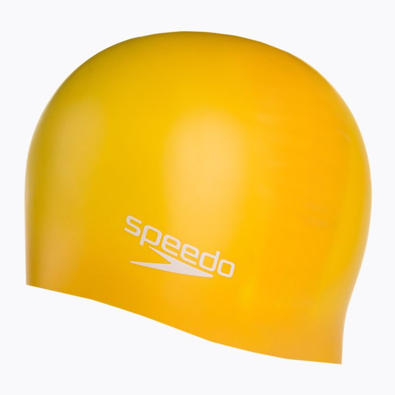 Plavecká čepice Speedo Plain Moulded Silicone žlutá 68-70984 2