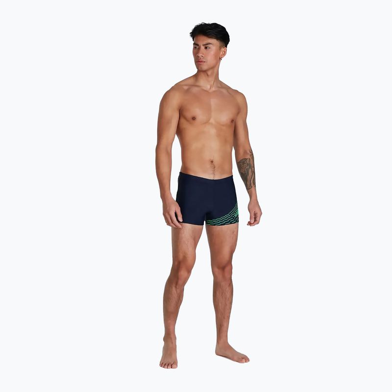 Pánské plavecké boxerky Speedo Medley Logo Aquashort navy blue 68-11354 5