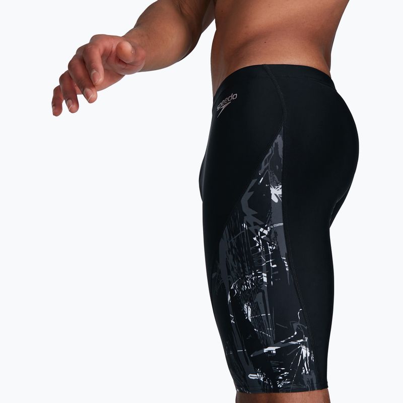 Plavky Speedo Allover V-Cut Swim Jammer black 68-11367 5