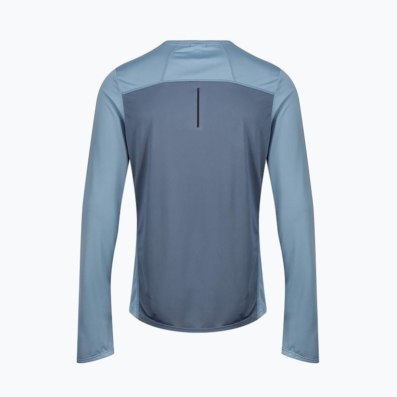 Pánské běžecké tričko longsleeve  Inov-8 Performance blue grey/slate 2