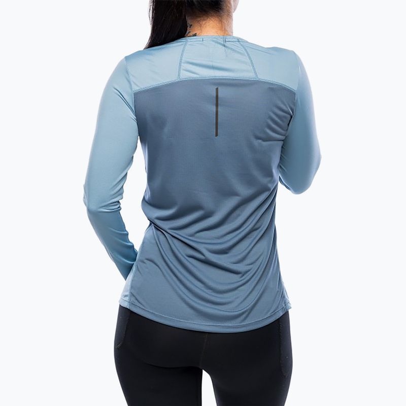 Dámské běžecké tričko longsleeve  Inov-8 Performance blue grey/slate 2