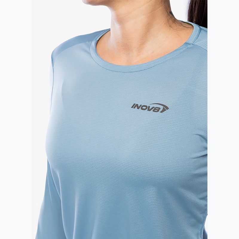 Dámské běžecké tričko longsleeve  Inov-8 Performance blue grey/slate 3