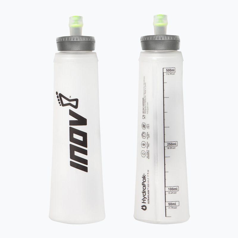 Láhev softflask Inov-8 Láhev softflask™ Locking cap slate/white 3