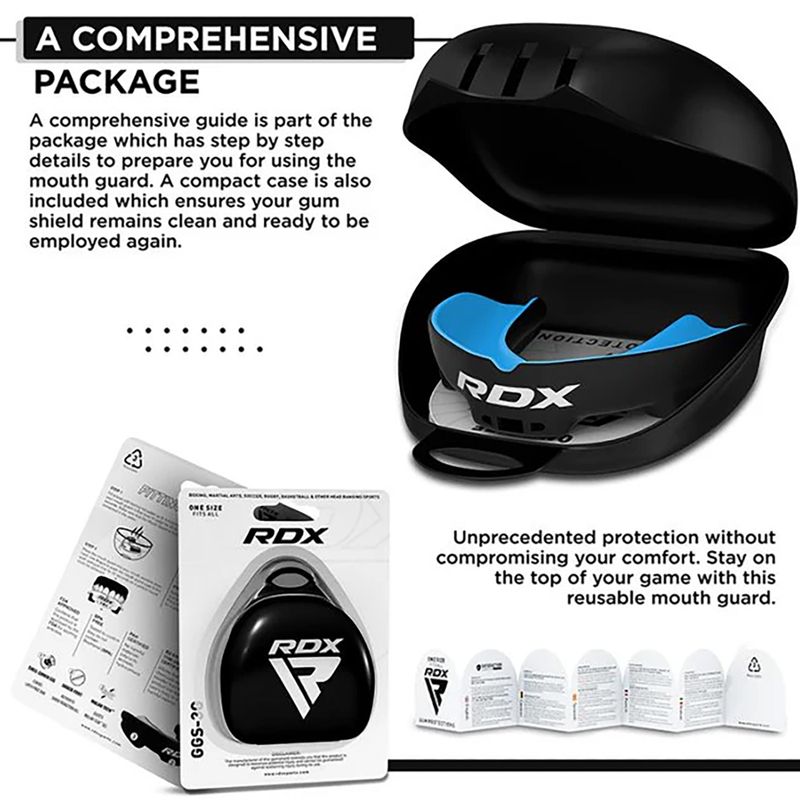 Chránič zubů RDX Mouth Guard blue 4