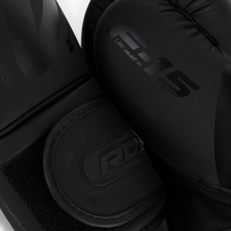 Boxerské rukavice RDX T15 černé BGR-F15MB-10OZ 5