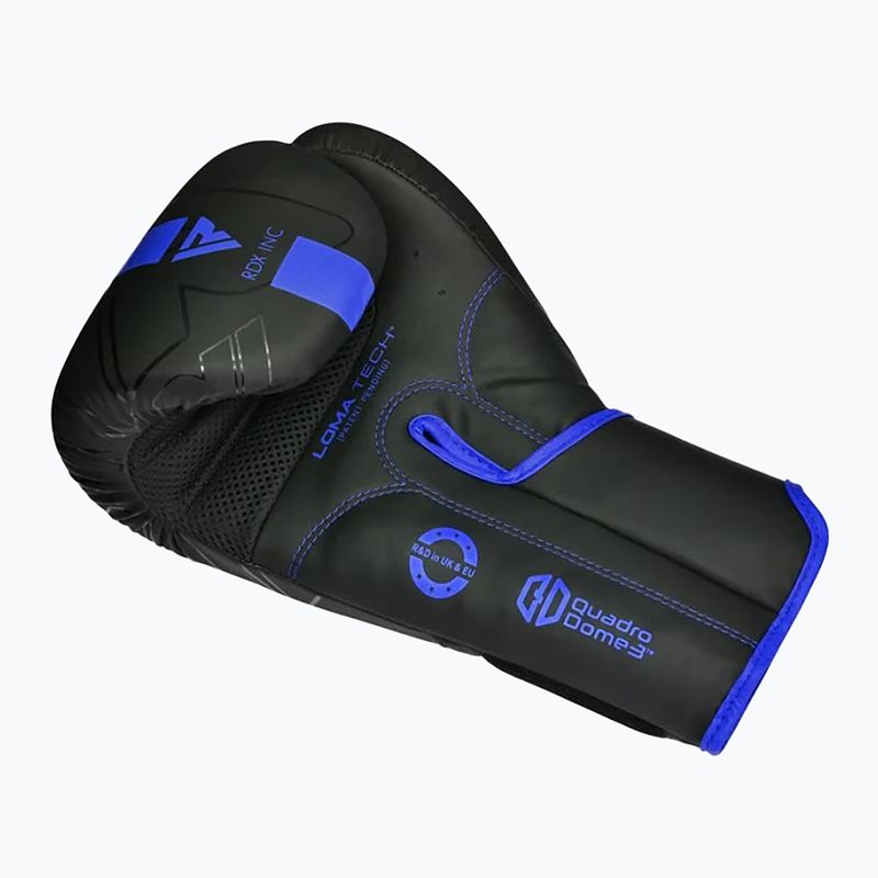 Boxerské rukavice Rękawice RDX F6 blue 3