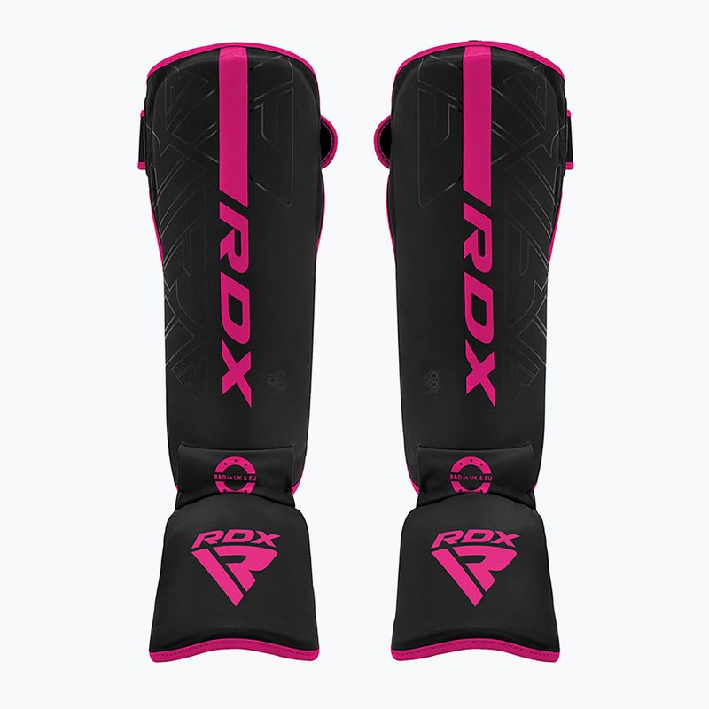 Chrániče holení a nártů RDX F6 Shin Instep pink 2